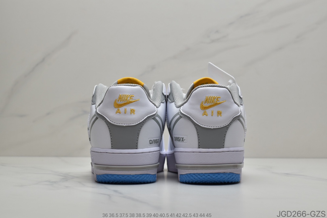 180 公司级耐克/Nike Air Force 1 React D/MS/X 空军一号新型瑞亚轻量低帮百搭板鞋 货号：CT1020-100