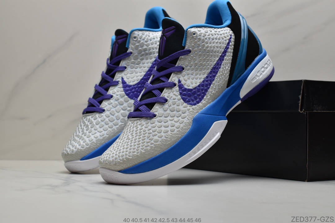 260 公司级 耐克 NikeKobe6Protro“”Del Sol”黑曼巴首发 专业实战篮球鞋CW2190-001 Kobe 6 EricA var首