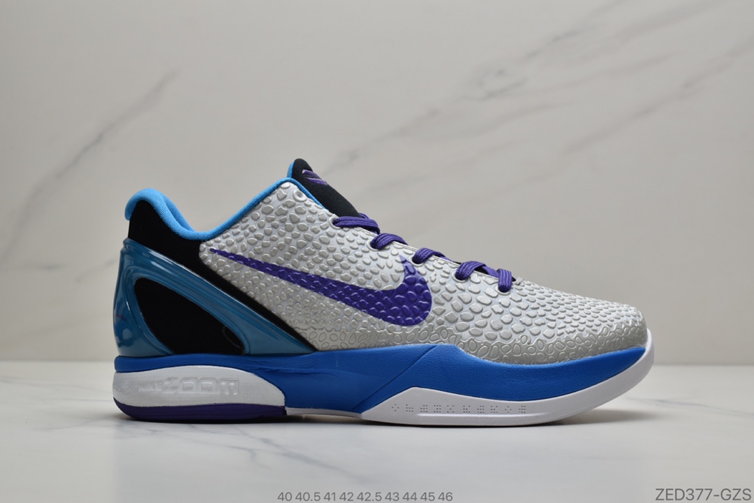 260 公司级 耐克 NikeKobe6Protro“”Del Sol”黑曼巴首发 专业实战篮球鞋CW2190-001 Kobe 6 EricA var首