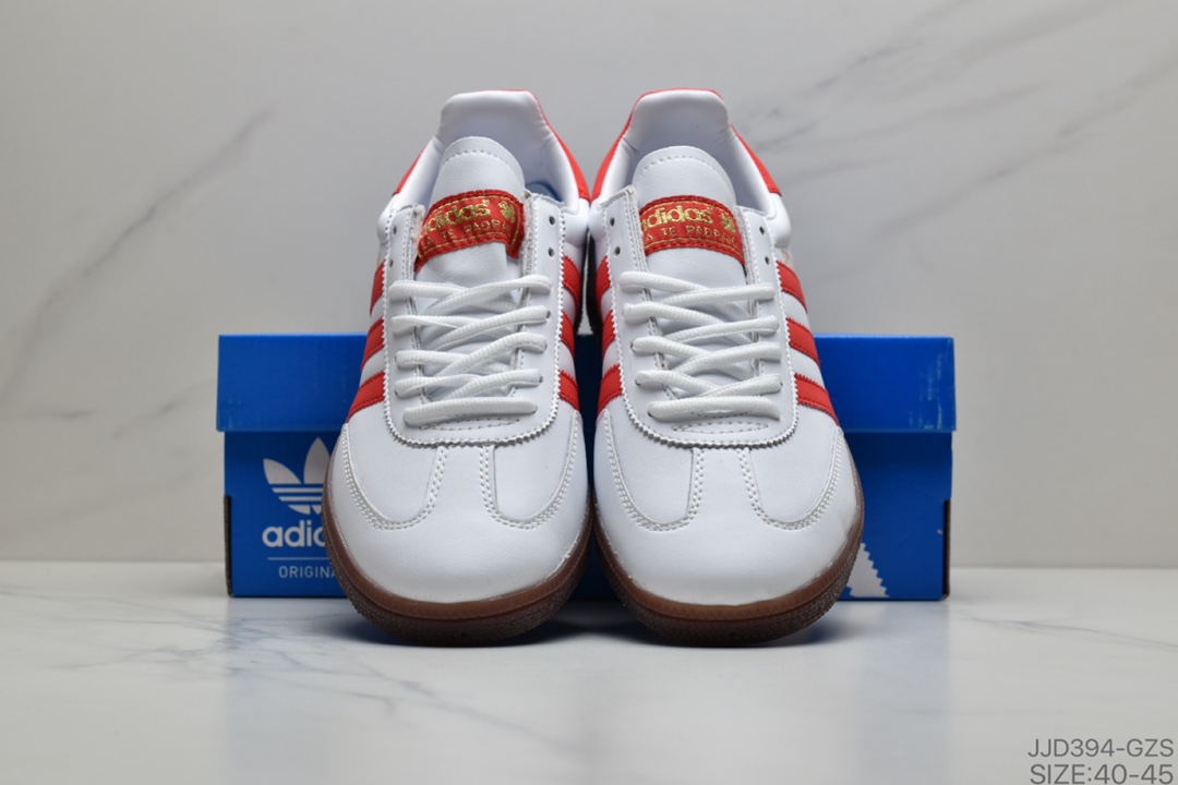 130 阿迪达斯Adidas 三叶草 HANDBALL SPEZIAL 复古情侣板鞋 EE5729