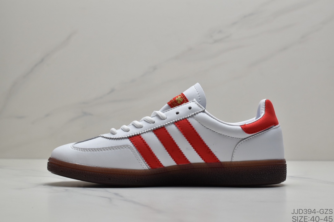 130 阿迪达斯Adidas 三叶草 HANDBALL SPEZIAL 复古情侣板鞋 EE5729