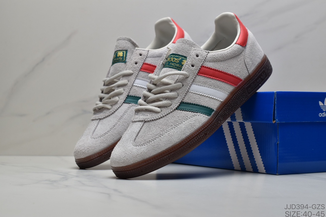 130 阿迪达斯Adidas 三叶草 HANDBALL SPEZIAL 复古情侣板鞋 EE5729