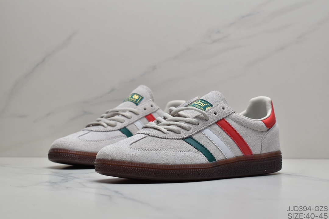 130 阿迪达斯Adidas 三叶草 HANDBALL SPEZIAL 复古情侣板鞋 EE5729