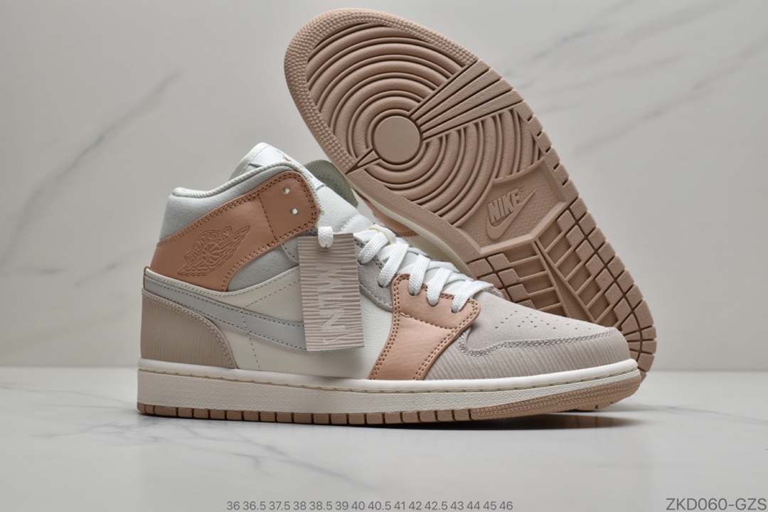 270 公司级全新Air Jordan 1 Mid 货号：CV3044-100