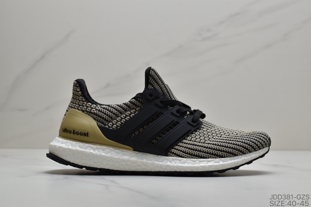 120 阿迪达斯 Adidas Ultraboost UB4.0 全掌爆米花休闲运动跑鞋
