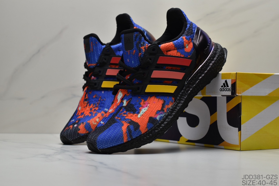 120 阿迪达斯 Adidas Ultraboost UB4.0 全掌爆米花休闲运动跑鞋
