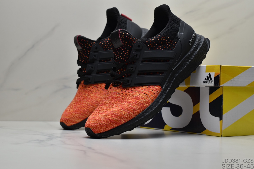 120 阿迪达斯 Adidas Ultraboost UB4.0 全掌爆米花休闲运动跑鞋