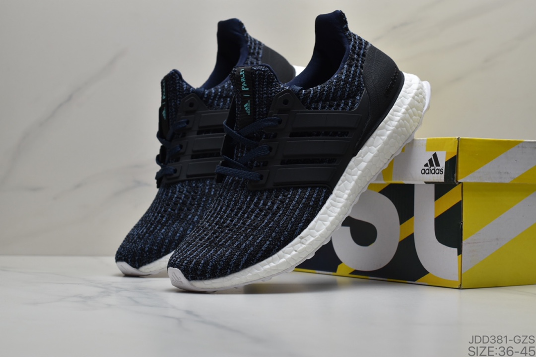 120 阿迪达斯 Adidas Ultraboost UB4.0 全掌爆米花休闲运动跑鞋