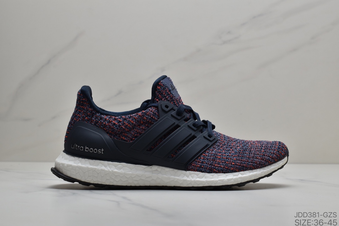 120 阿迪达斯 Adidas Ultraboost UB4.0 全掌爆米花休闲运动跑鞋