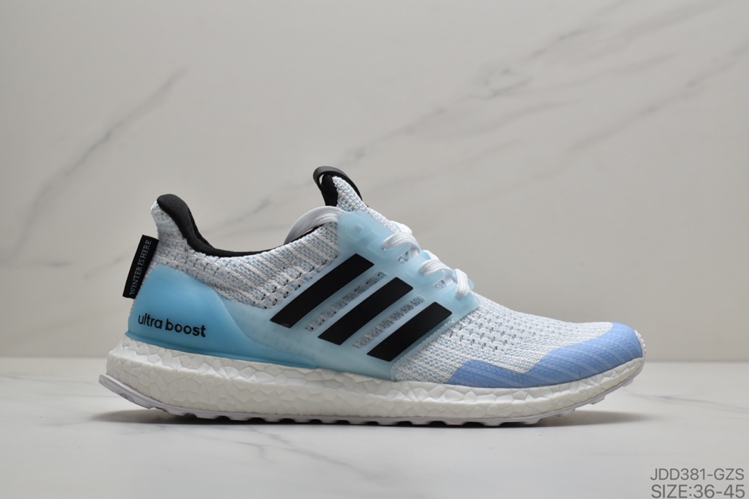 120 阿迪达斯 Adidas Ultraboost UB4.0 全掌爆米花休闲运动跑鞋