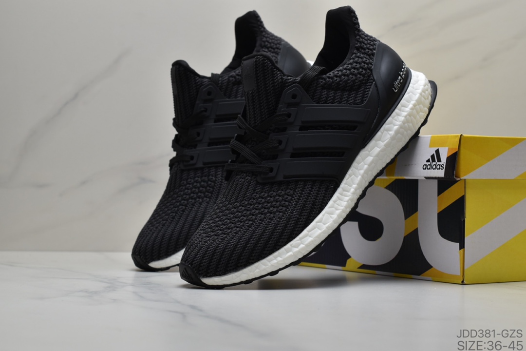 120 阿迪达斯 Adidas Ultraboost UB4.0 全掌爆米花休闲运动跑鞋
