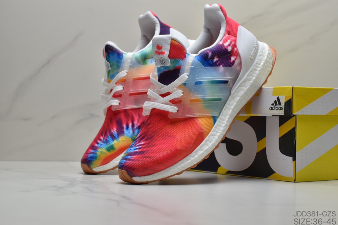 120 阿迪达斯 Adidas Ultraboost UB4.0 全掌爆米花休闲运动跑鞋