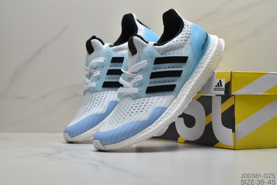 120 阿迪达斯 Adidas Ultraboost UB4.0 全掌爆米花休闲运动跑鞋