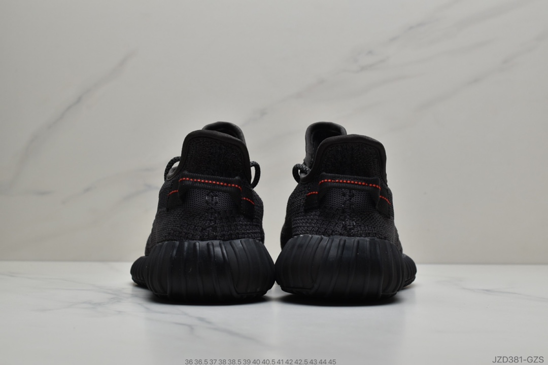 140 公司级阿迪达斯ADIDAS YEEZY BOOST 350 V2”Black/White”百搭便轻爆米花中底休闲运动跑慢鞋 满天星”FZ5000