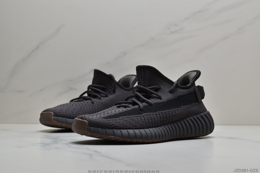140 公司级阿迪达斯ADIDAS YEEZY BOOST 350 V2”Black/White”百搭便轻爆米花中底休闲运动跑慢鞋 满天星”FZ5000