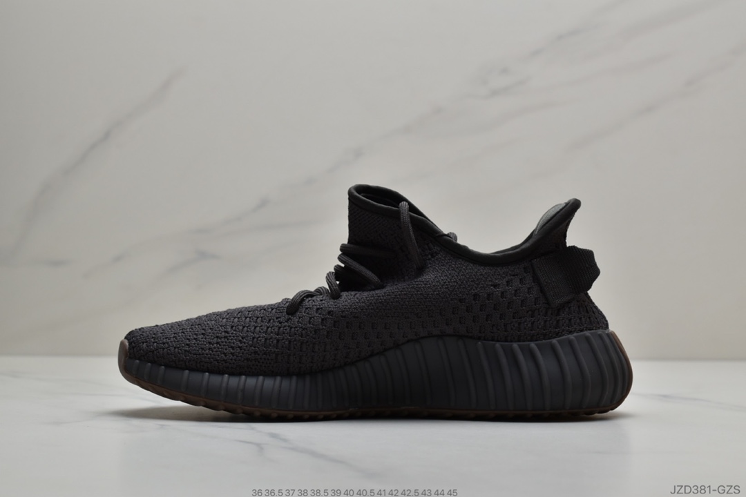 140 公司级阿迪达斯ADIDAS YEEZY BOOST 350 V2”Black/White”百搭便轻爆米花中底休闲运动跑慢鞋 满天星”FZ5000