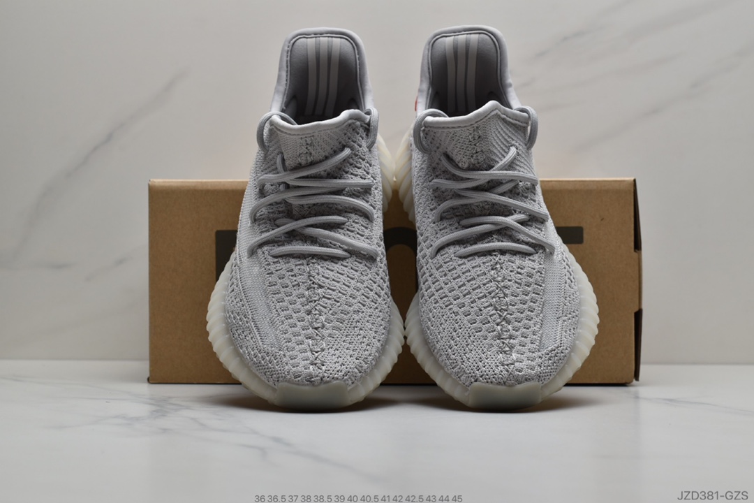 140 公司级阿迪达斯ADIDAS YEEZY BOOST 350 V2”Black/White”百搭便轻爆米花中底休闲运动跑慢鞋 满天星”FZ5000