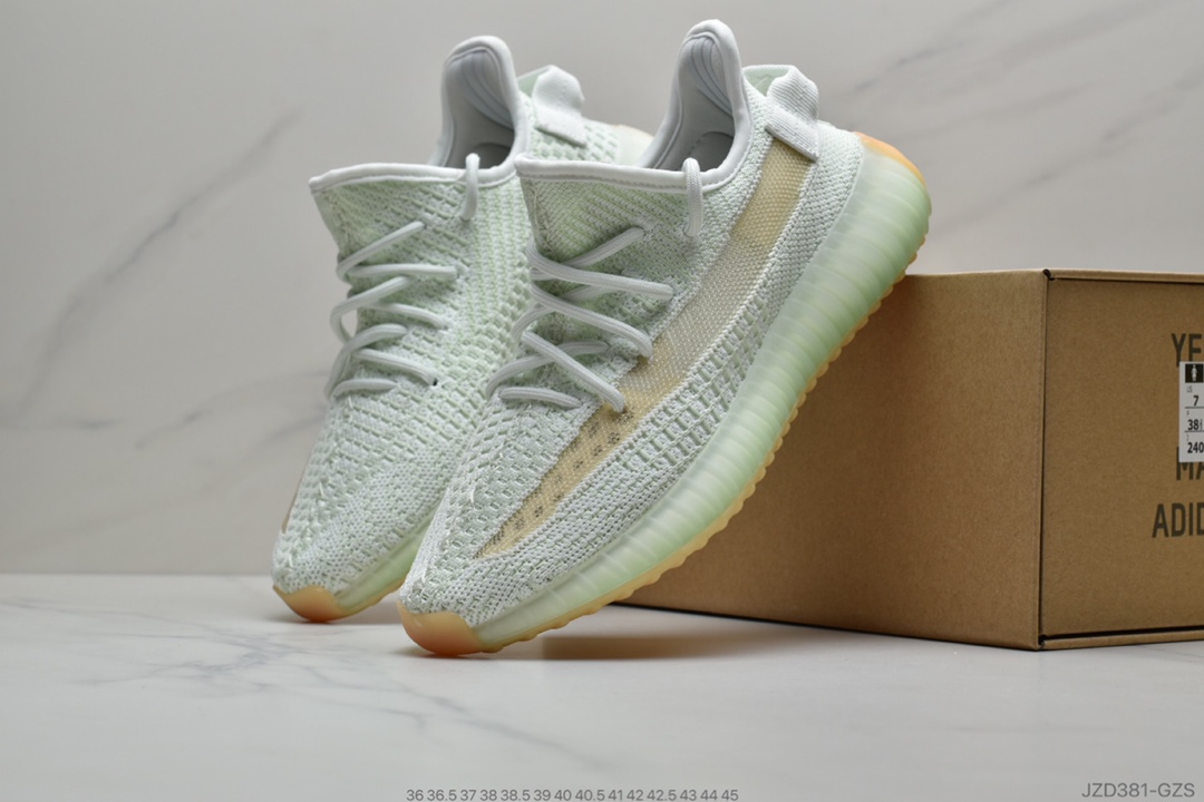 140 公司级阿迪达斯ADIDAS YEEZY BOOST 350 V2”Black/White”百搭便轻爆米花中底休闲运动跑慢鞋 满天星”FZ5000