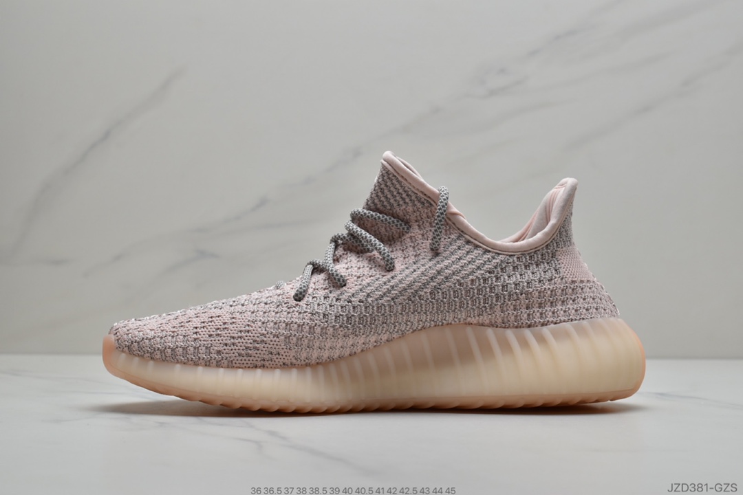 140 公司级阿迪达斯ADIDAS YEEZY BOOST 350 V2”Black/White”百搭便轻爆米花中底休闲运动跑慢鞋 满天星”FZ5000