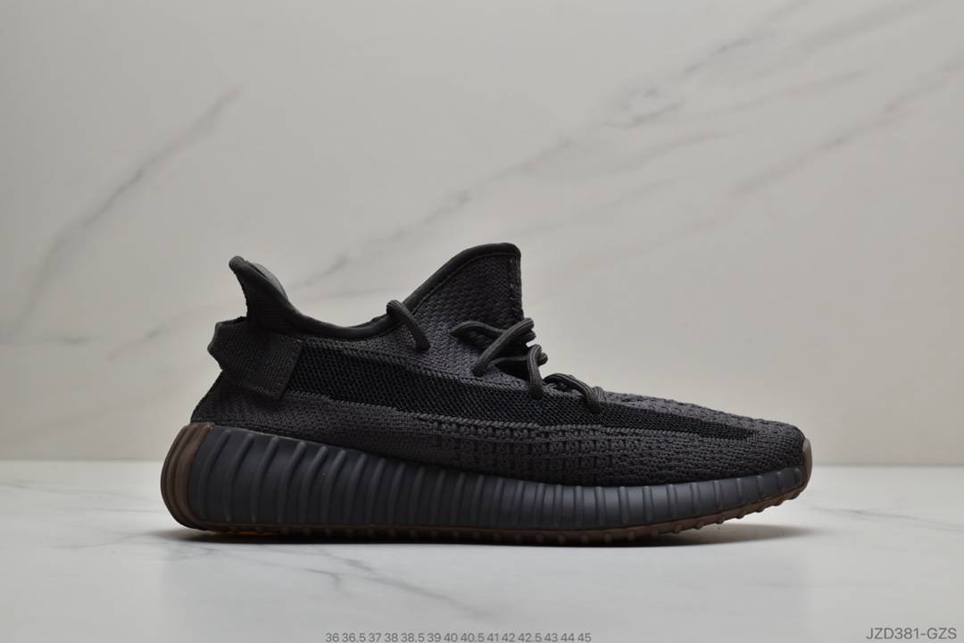 140 公司级阿迪达斯ADIDAS YEEZY BOOST 350 V2”Black/White”百搭便轻爆米花中底休闲运动跑慢鞋 满天星”FZ5000