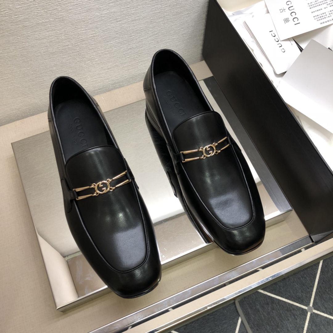 Top 1: 1 Replica
 Gucci Skórzane Buty Oxford Skóra cielęca krowia Prawdziwa skóra Fashion