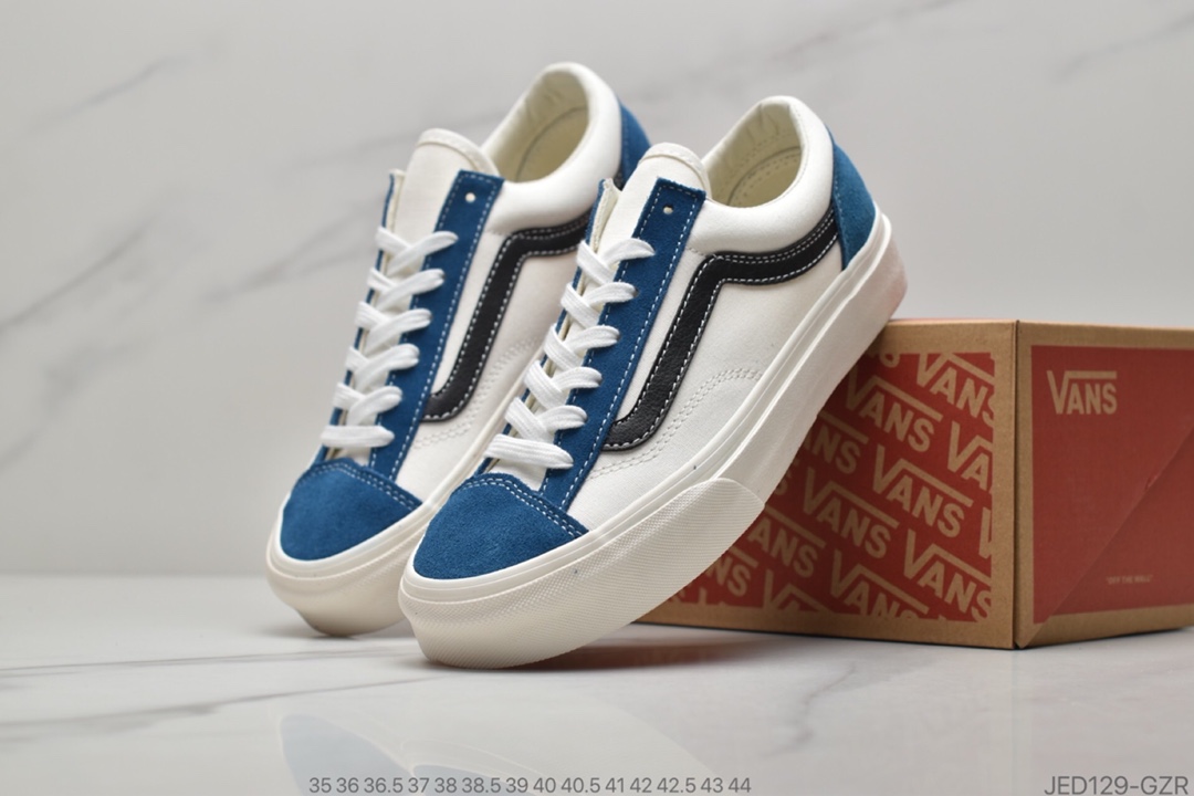 150 万斯新款糖果色汽水 Vans Style 36 小头拼接低帮情侣休闲板鞋帆布鞋