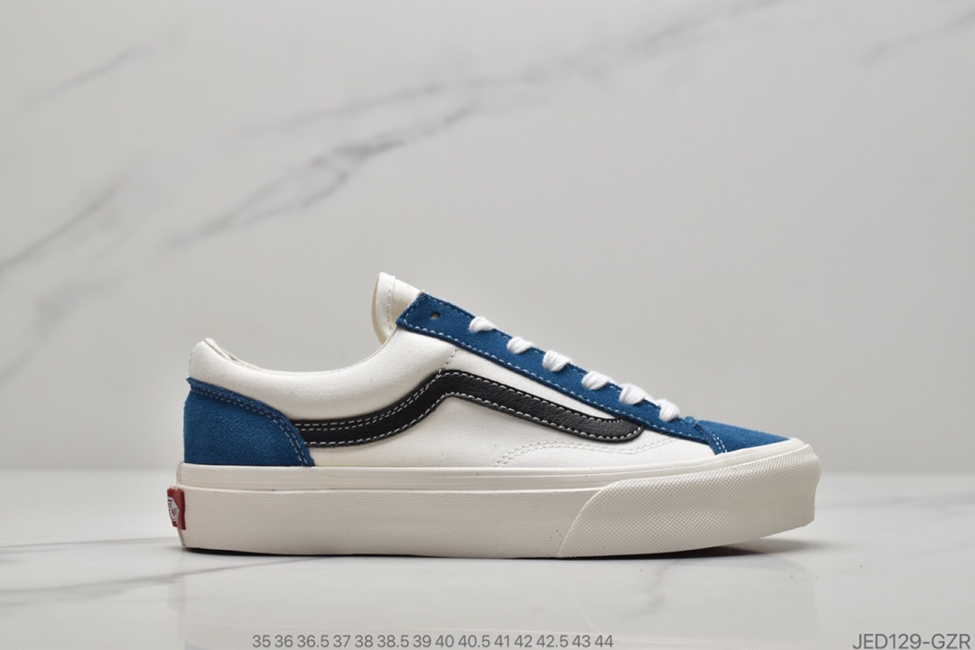 150 万斯新款糖果色汽水 Vans Style 36 小头拼接低帮情侣休闲板鞋帆布鞋