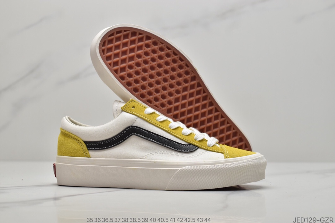 150 万斯新款糖果色汽水 Vans Style 36 小头拼接低帮情侣休闲板鞋帆布鞋