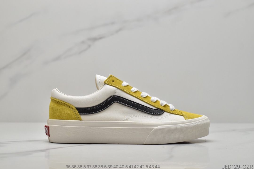 150 万斯新款糖果色汽水 Vans Style 36 小头拼接低帮情侣休闲板鞋帆布鞋