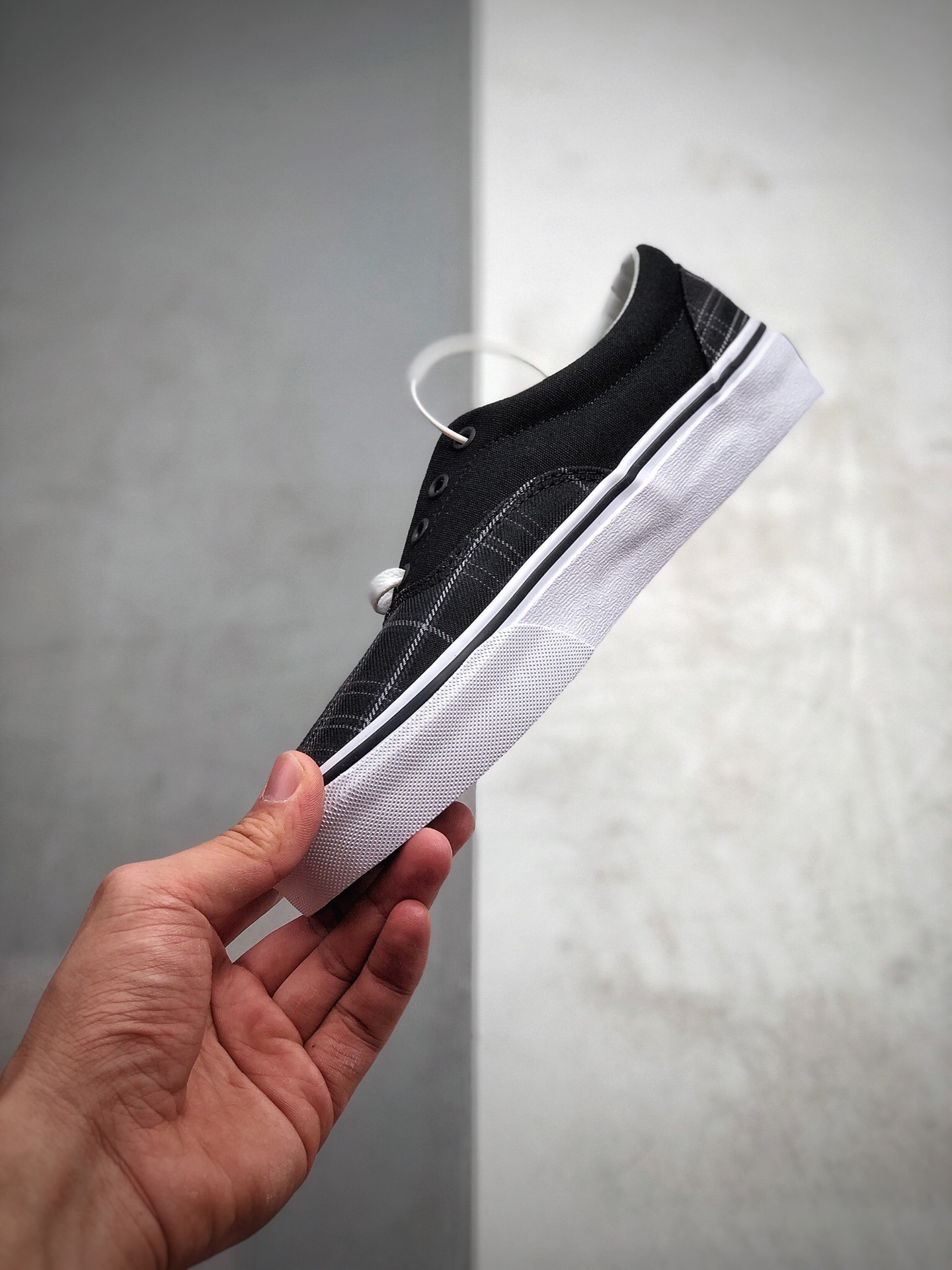 150 万斯 Vans Era 95 经典黑白苏格兰条纹情侣休闲板鞋帆布鞋
