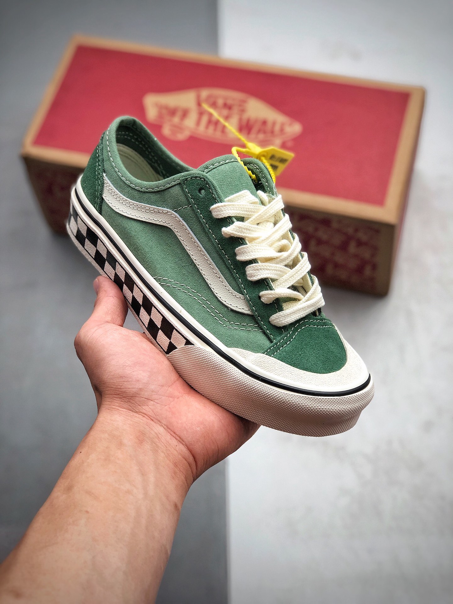 150  韩国新配色发售 VANS STYLE 36 SF 半月包头/草绿色 全网独家新配色