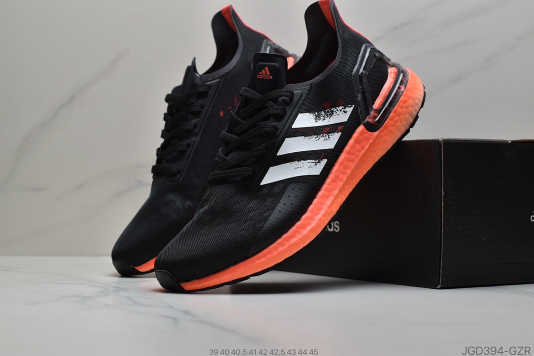 180 公司级阿迪达斯Adidas  ULTRABOOST   PB 袜套式针织鞋面休闲运动慢跑鞋 货号：EG0428