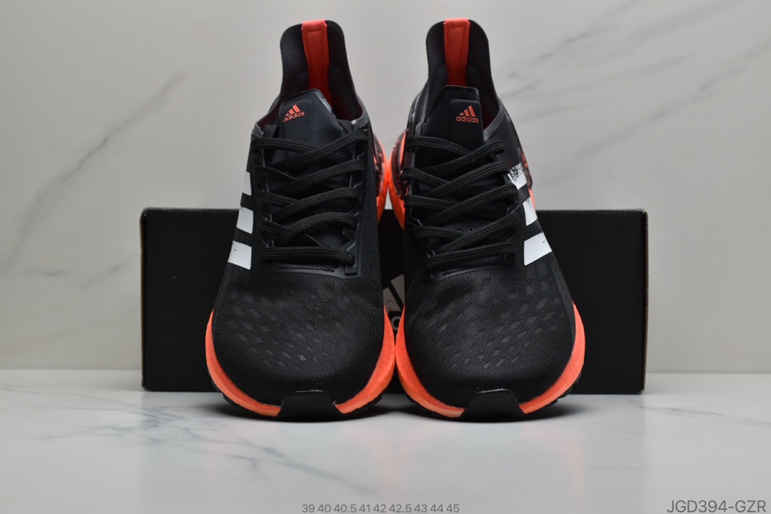 180 公司级阿迪达斯Adidas  ULTRABOOST   PB 袜套式针织鞋面休闲运动慢跑鞋 货号：EG0428