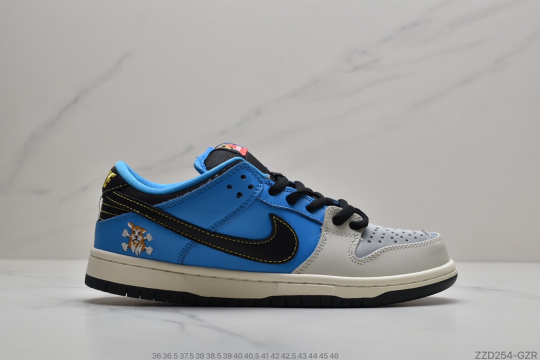 250 公司级日本知名滑板店铺 Instant Skateboard x Nike Dunk Low 联名限定运动休闲板鞋CZ5128-400