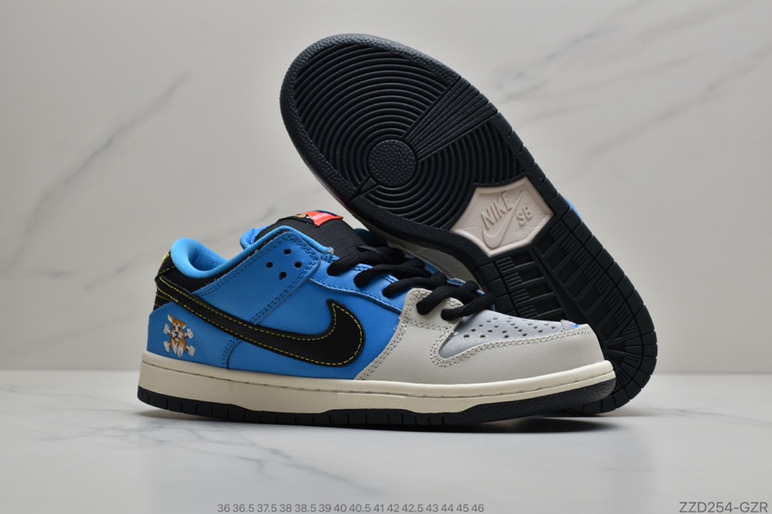 250 公司级日本知名滑板店铺 Instant Skateboard x Nike Dunk Low 联名限定运动休闲板鞋CZ5128-400