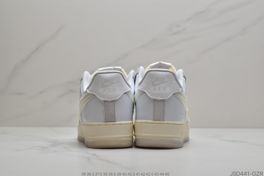 200 公司级耐克Nike Air Force 1 Low DNA 米白解构 空军一号低帮百搭休闲运动板鞋CV3040-100