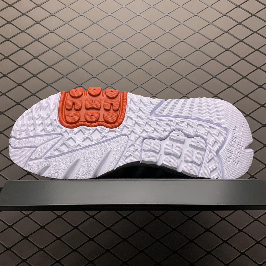 180  阿迪达斯 Nite Jogger Boost夏季网面透气款  夜行者真爆大底复古跑鞋 FY3233