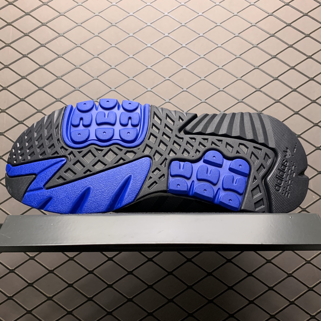 180 Adidas 阿迪达斯 Nite Jogger Boost夏季网面透气款  夜行者真爆大底复古跑鞋 EE5867
