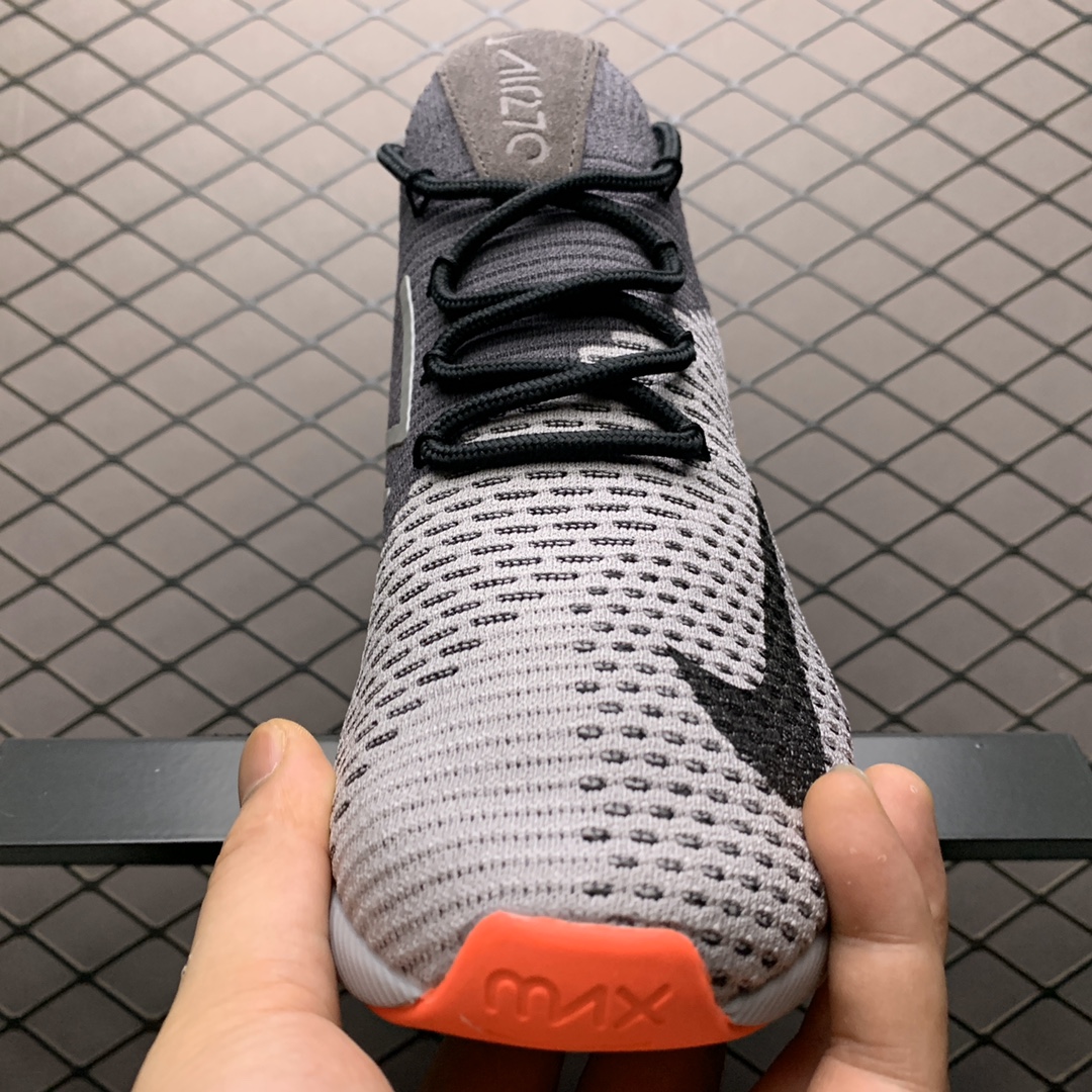 190 Nike Max 270 飞织鞋面 半掌气垫跑步鞋 AO1023-004