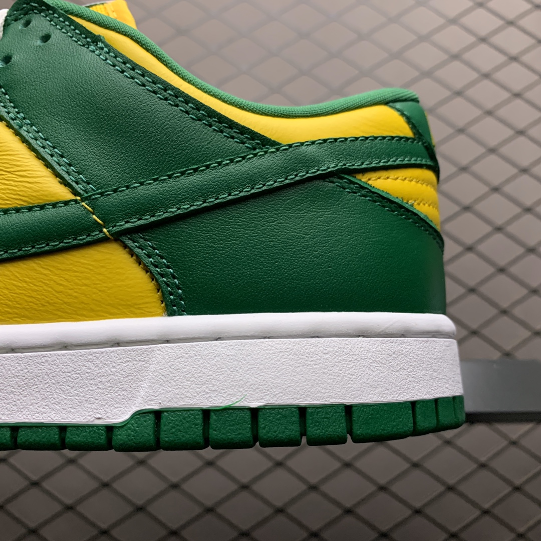 280 纯原版本 Nike Dunk Low SP ” Brazil ”  巴西 CU1727-700 低帮运动休闲板鞋