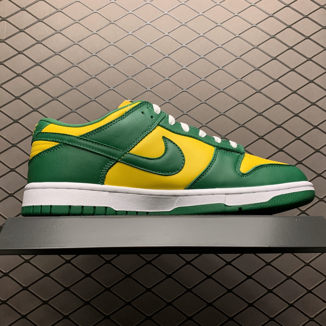 280 纯原版本 Nike Dunk Low SP ” Brazil ”  巴西 CU1727-700 低帮运动休闲板鞋