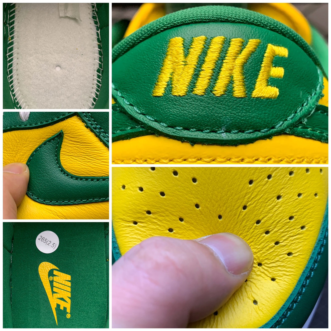280 纯原版本 Nike Dunk Low SP ” Brazil ”  巴西 CU1727-700 低帮运动休闲板鞋