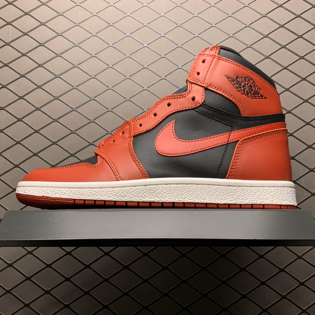 380 Air Jordan 1 High '85 ” Varsity Red ” AJ1乔 1反转黑红 2020全明星 高帮男子文化篮球鞋 BQ4422-600