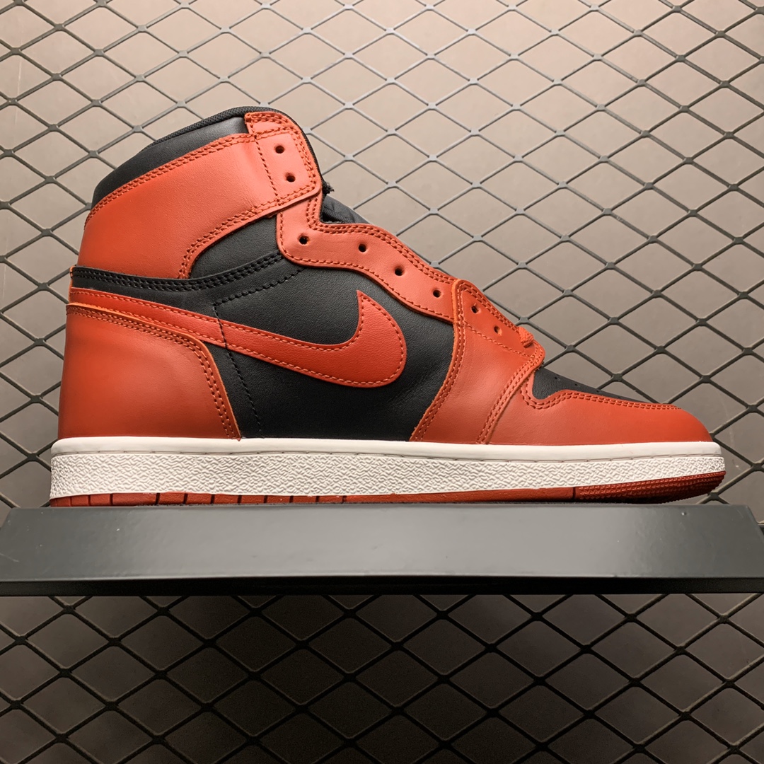 380 Air Jordan 1 High '85 ” Varsity Red ” AJ1乔 1反转黑红 2020全明星 高帮男子文化篮球鞋 BQ4422-600