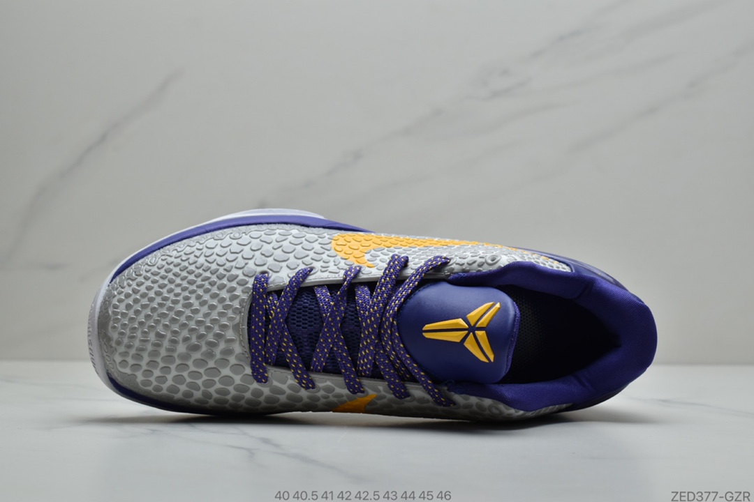 260  Nike Kobe6 Protro“”Del Sol”黑曼巴首发 专业实战篮球鞋 货号:CW2190-001 Kobe 6 EricA var