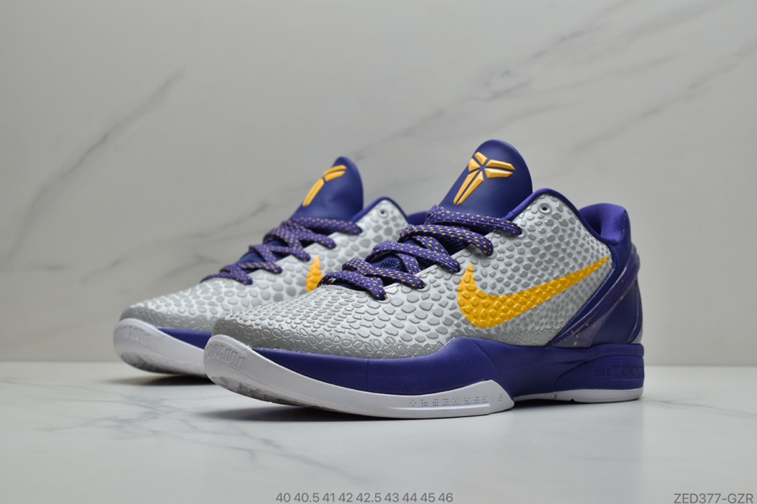 260  Nike Kobe6 Protro“”Del Sol”黑曼巴首发 专业实战篮球鞋 货号:CW2190-001 Kobe 6 EricA var