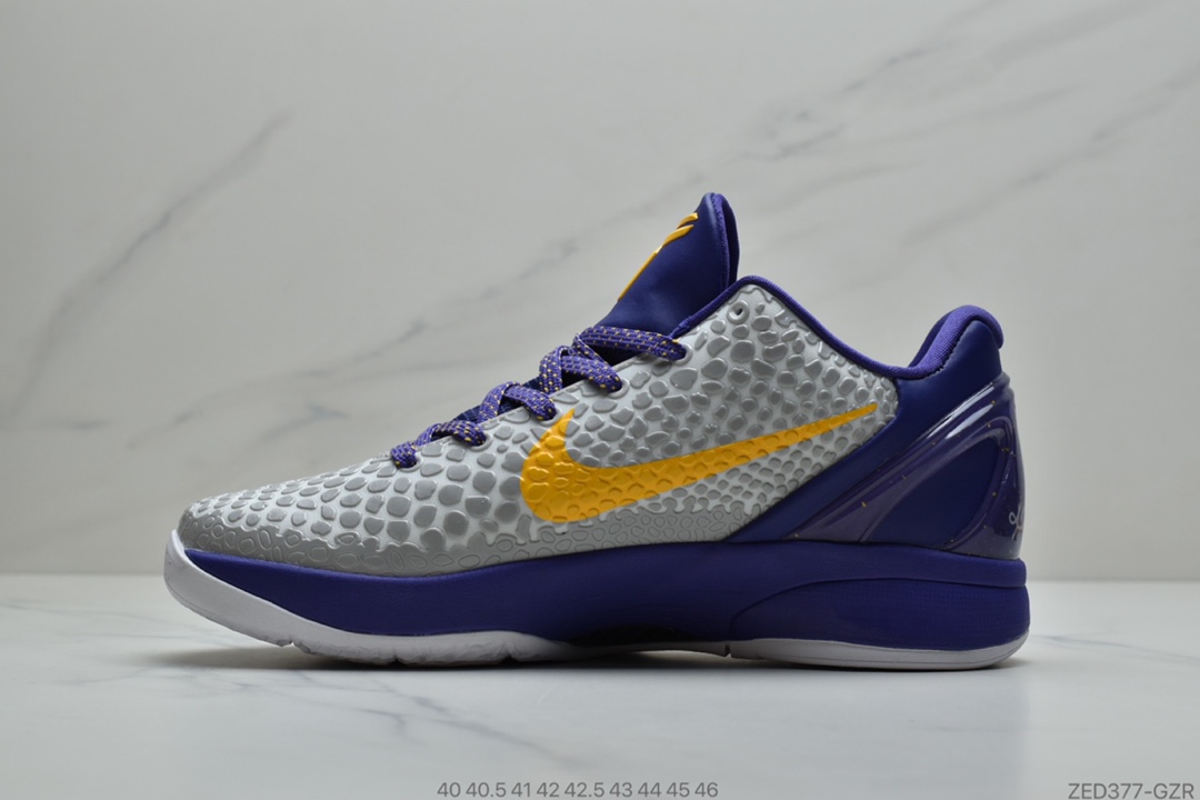 260  Nike Kobe6 Protro“”Del Sol”黑曼巴首发 专业实战篮球鞋 货号:CW2190-001 Kobe 6 EricA var