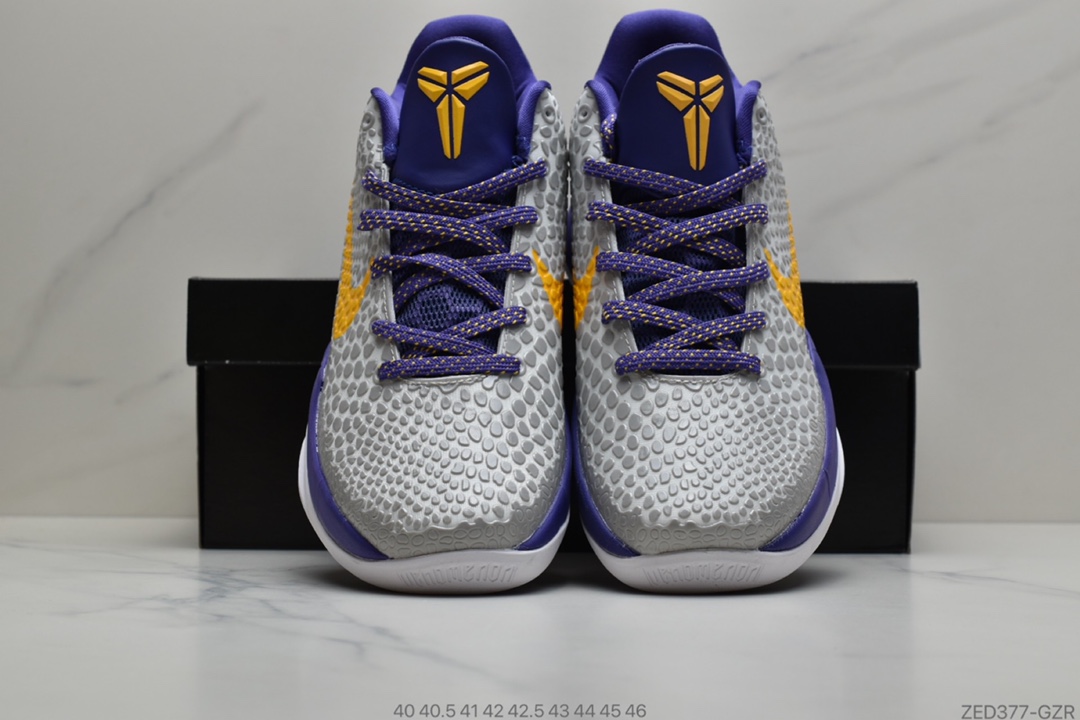 260  Nike Kobe6 Protro“”Del Sol”黑曼巴首发 专业实战篮球鞋 货号:CW2190-001 Kobe 6 EricA var