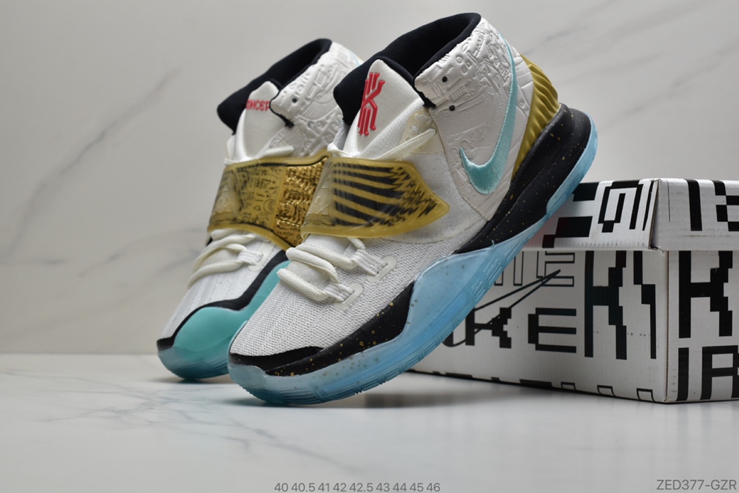 260 公司级Concepts x Nike Kyrie 6 GS“ Golden Mummy” 货号：CV5572-149