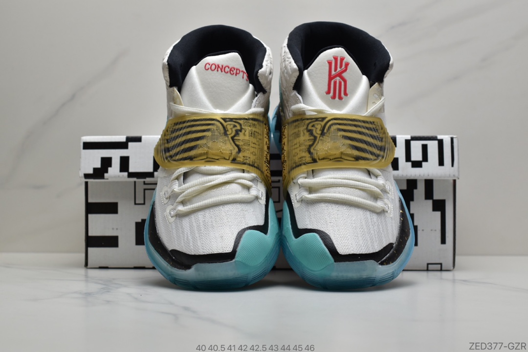 260 公司级Concepts x Nike Kyrie 6 GS“ Golden Mummy” 货号：CV5572-149